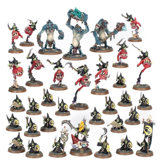 Warhammer Age of Sigmar - Spearhead : Gloomspite Gitz / Fer de lance : Bad Moon MadMob