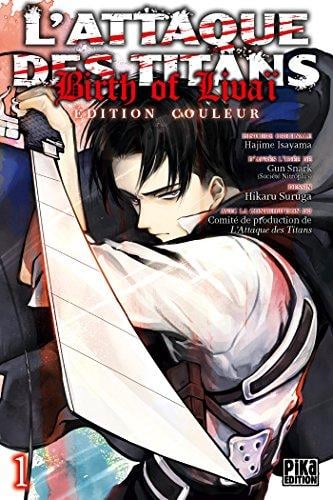 L'ATTAQUE DES TITANS - Birth of Livai - Tome 1 EDITION COULEUR