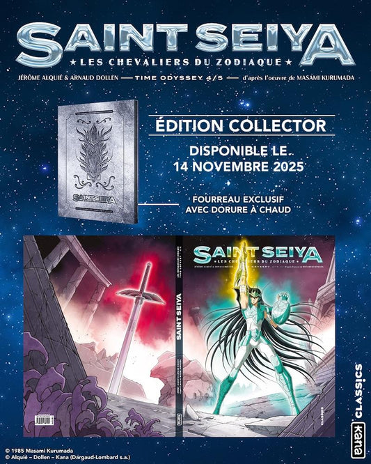 SAINT SEIYA - TIME ODYSSEY - Tome 4 - La BD - COLLECTOR