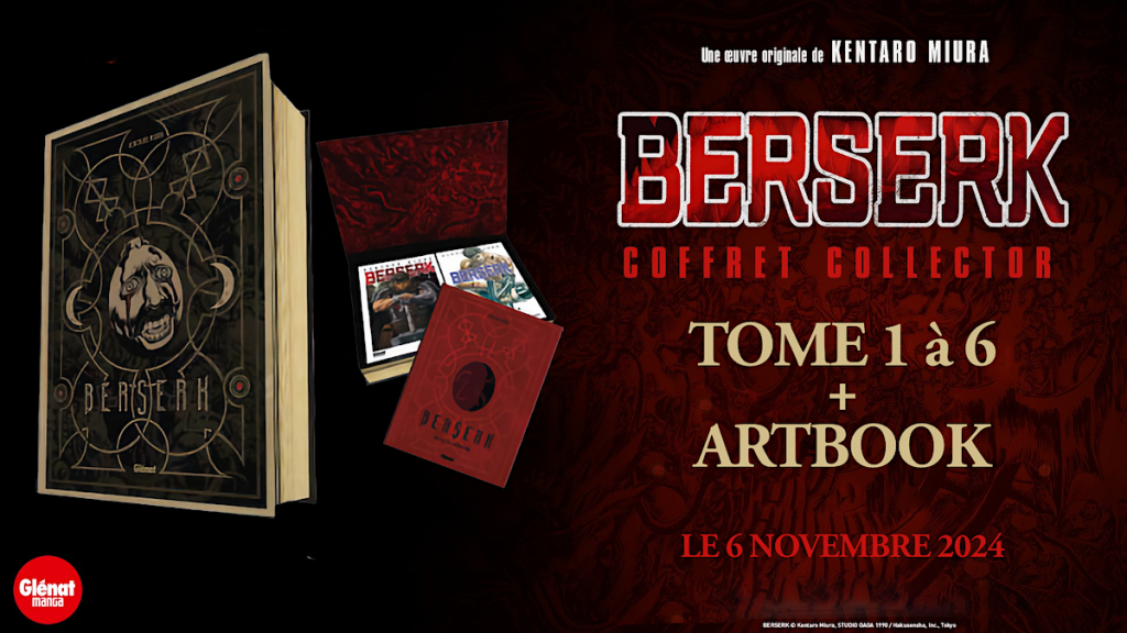 BERSERK - Coffret Collector - Tome 1 à 6 avec artbook – La Guilde