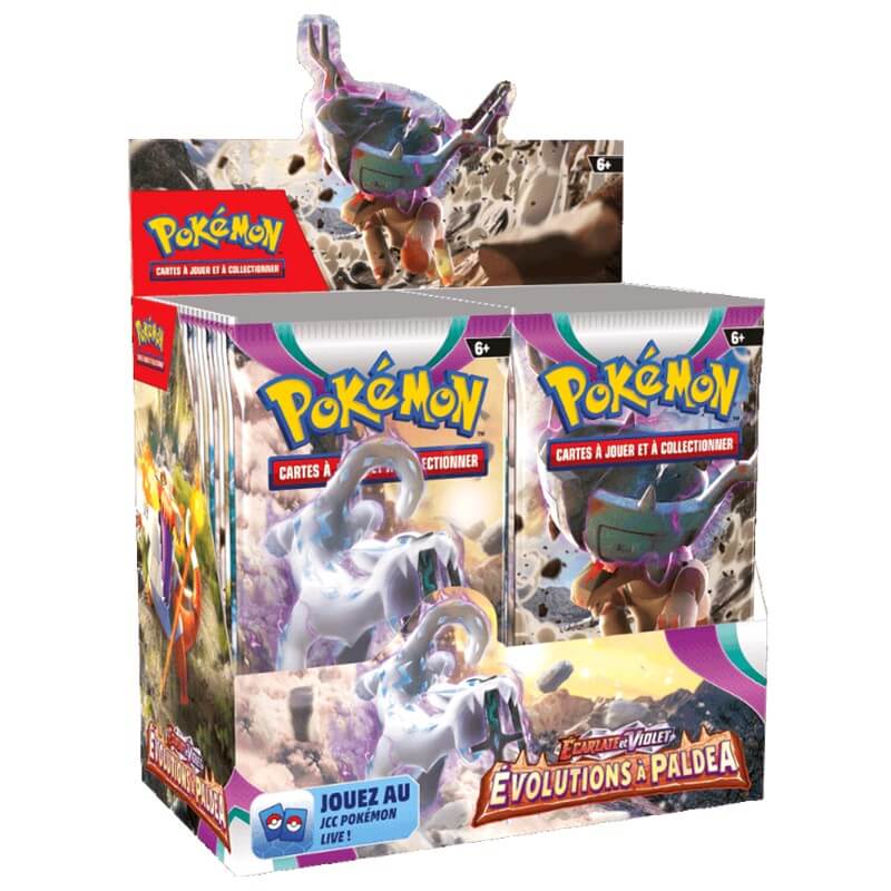 Pokémon - Ecarlate et Violet : Evolutions à Paldea (EV02) - Display 36 boosters (français)