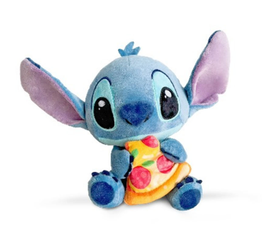 STITCH avec Pizza - Peluche 25cm