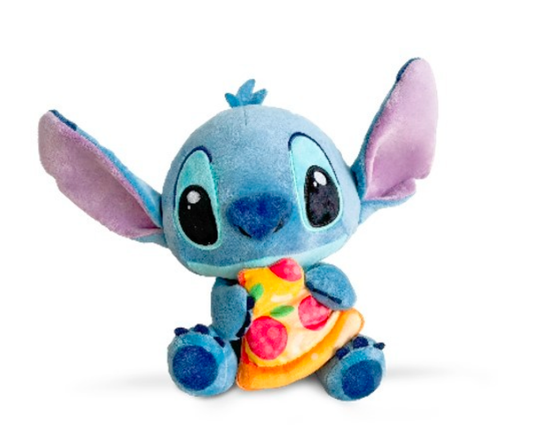 STITCH avec Pizza - Peluche 25cm