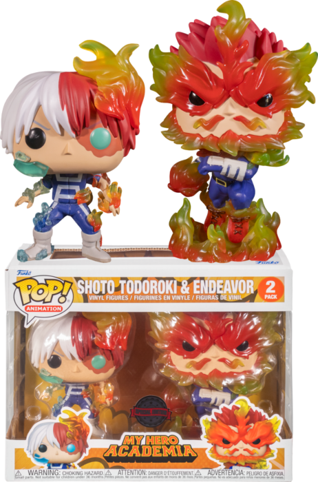 MY HERO ACADEMIA - POP Animation - 2 Pack - Endeavor et Todoroki SE