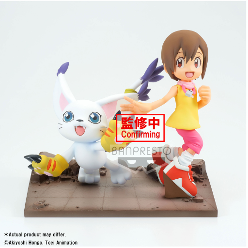 DIGIMON - Hikari & Tailmon - Figurine DXF-Adventure Archives 12cm