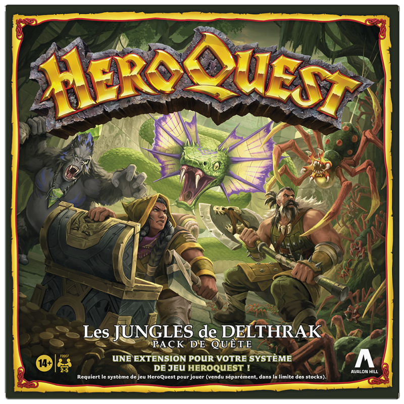 HEROQUEST - Extension : Jungles of Delthrak (FR)