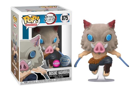 DEMON SLAYER - Pop N° 875 - Inosuke Hashibira Flocked SE
