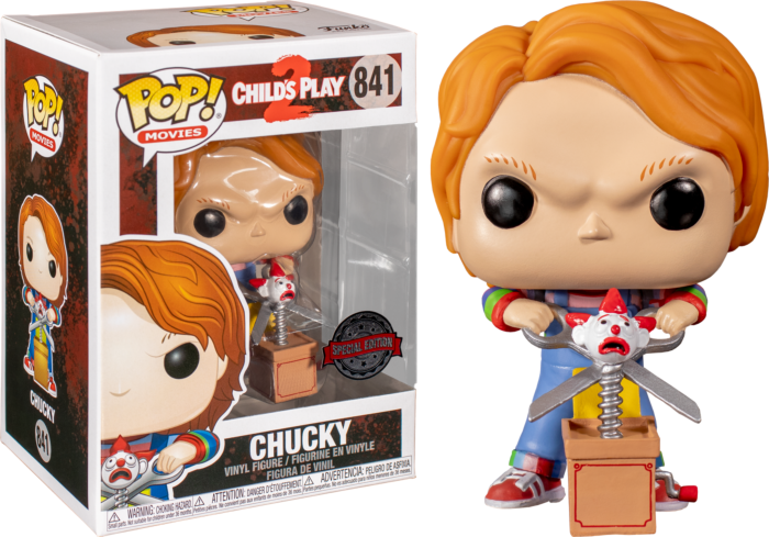 CHUCKY - POP Movies N° 841 - Chucky w/ Buddy & Ciseaux géants
