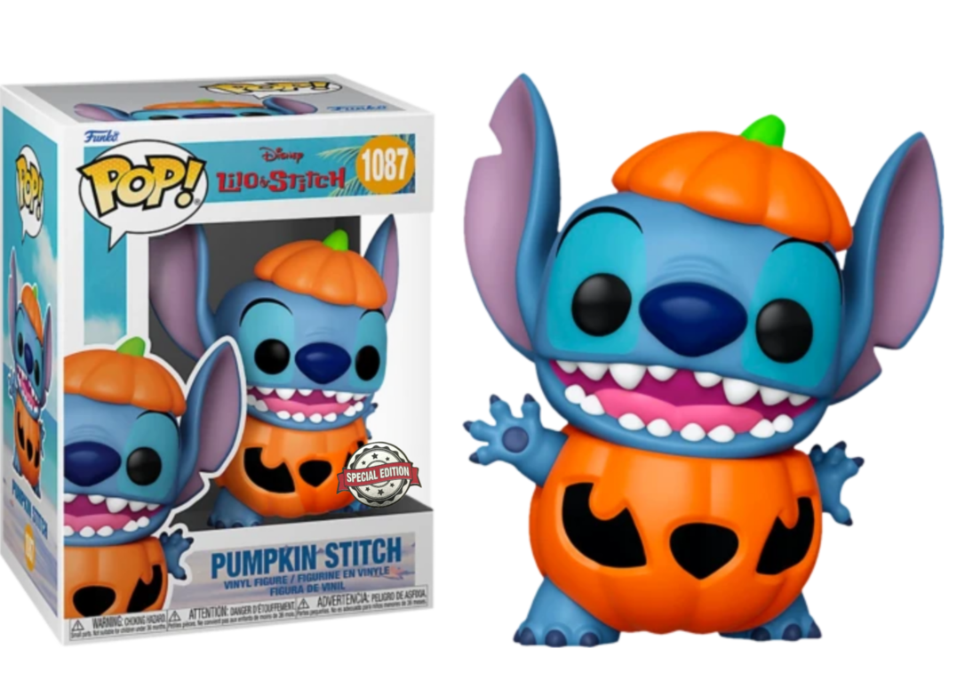 DISNEY - POP N° 1087 - Lilo & Stitch - Pumpkin Stitch