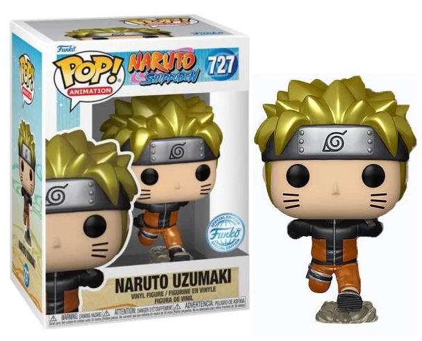 NARUTO - POP N° 727 - Naruto Running Metalic Effect Special Edition