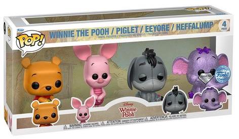 DISNEY - POP - Winnie The Pooh 4 PACK Sp. Edition