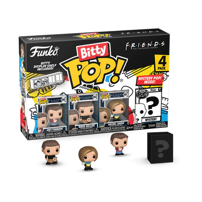 FRIENDS - Bitty Pop 4 Pack 2.5cm - Joey