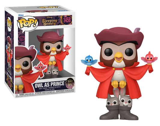 LA BELLE AU BOIS DORMANT - POP Disney N° 1458 - Hibou en prince