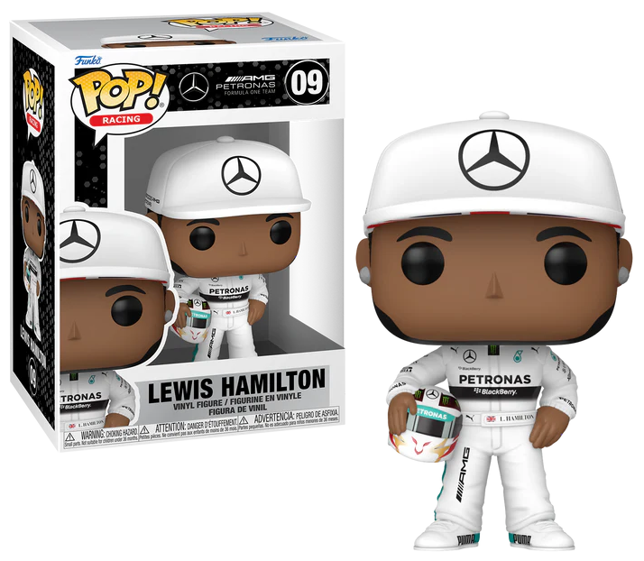 RACING - POP Racing N° 09 - Lewis Hamilton avec casque