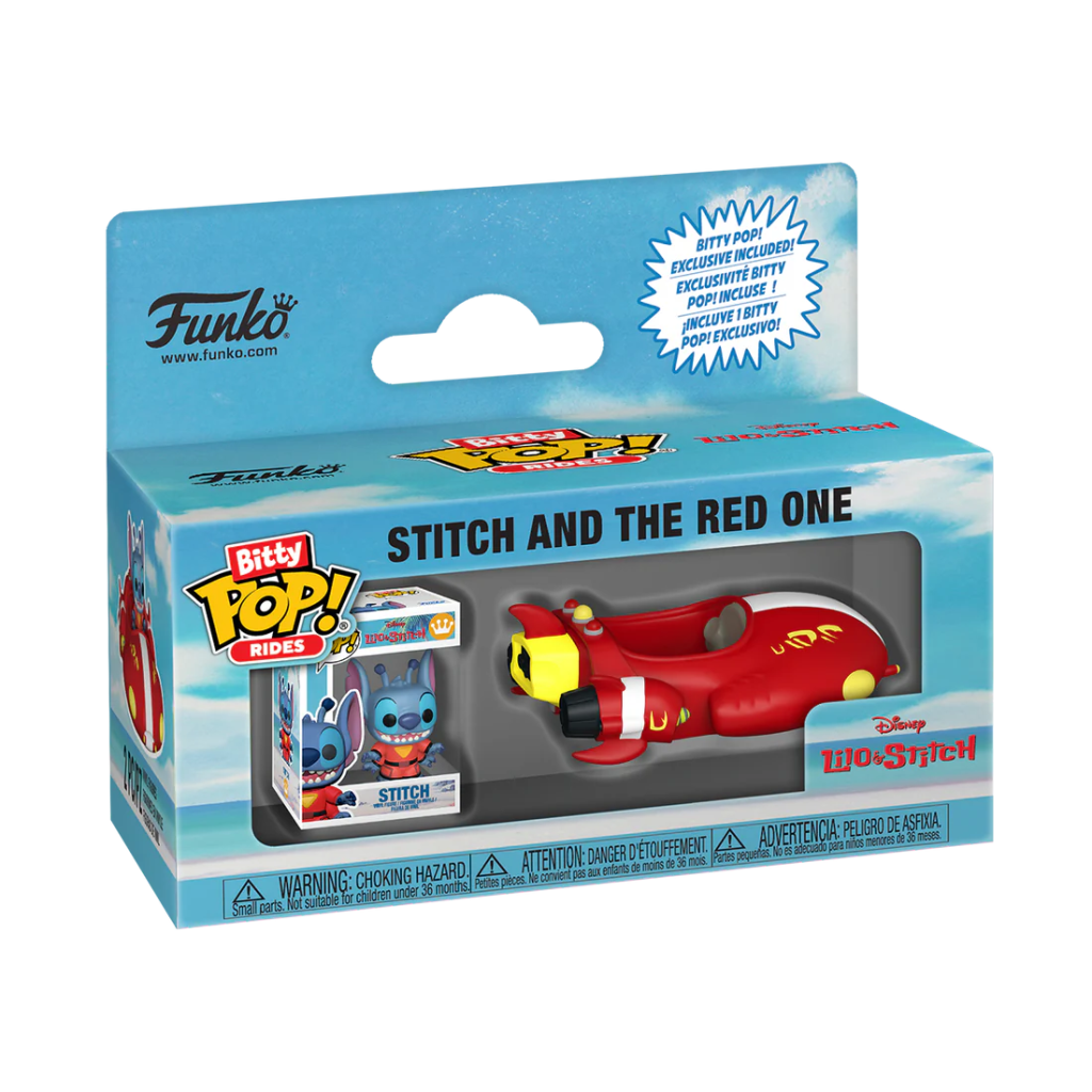 LILO & STITCH - Bitty Pop Ride - The Red One avec Stitch