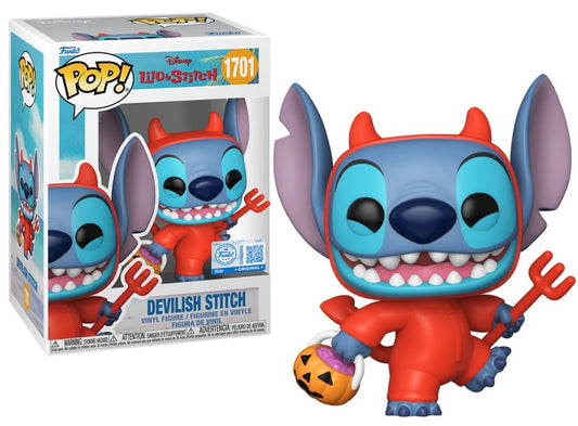 LILO & STITCH - POP Disney N° 1701 - Stitch en diable