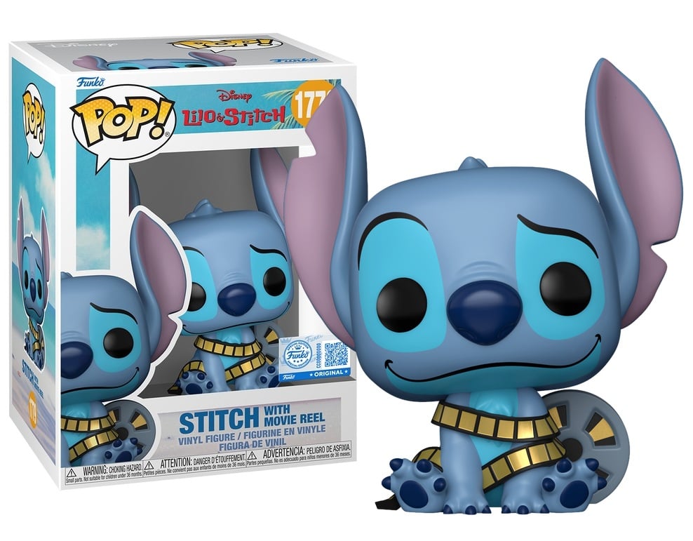 LILO & STITCH - POP Disney N° 1779 - Stitch avec bobine de film