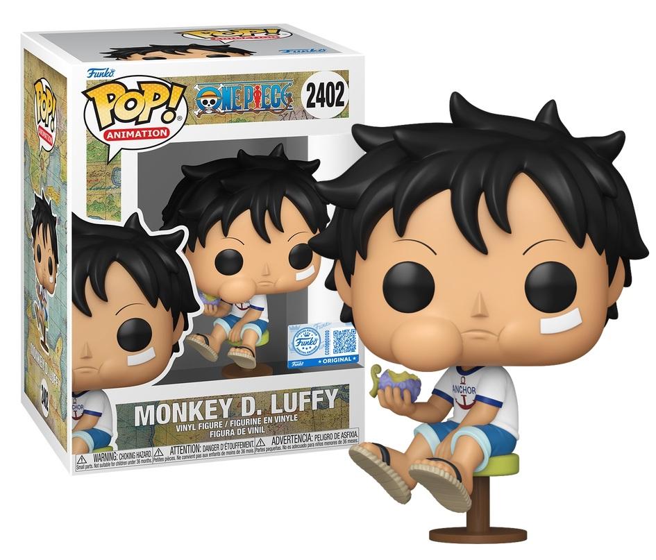 ONE PIECE - POP Animation N° 2402 - Luffy enfant mangeant fruit demon