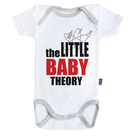 BIG BANG THEORY - Body Bébé - Little Baby Theory - (12-18 Mois)