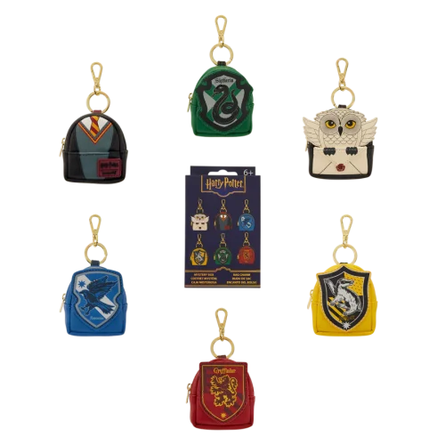 Loungefly - Porte-Clés Mini Sac À Dos Mystère Harry Potter - Bijou de sac