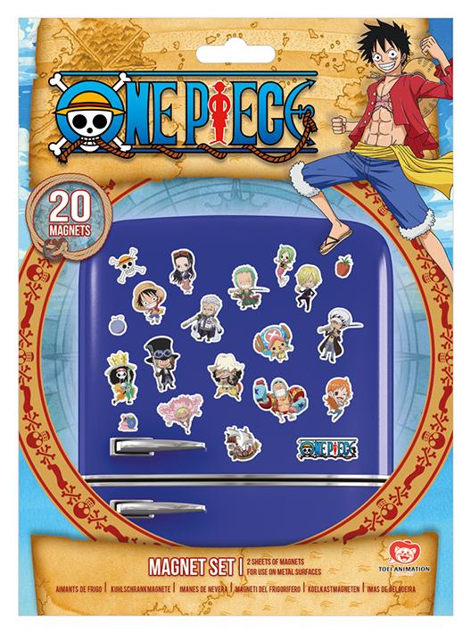 ONE PIECE - Chibi - Set de 20 magnets - Serie 1 Chibi