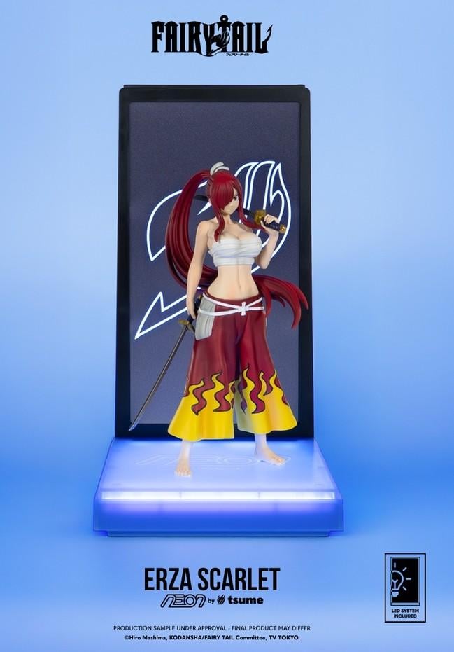 FAIRY TAIL - Erza Scarlet - Figurine Neon by Tsume 25cm