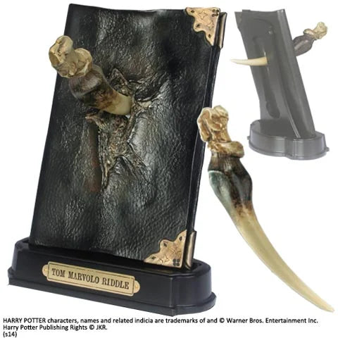 HARRY POTTER - Le Crochet de Basilique et le journal de Tom Jedusor - Horcruxe