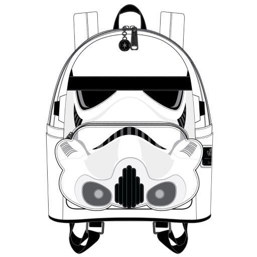 STAR WARS - Stormtrooper - Sac à dos LoungeFly '23x27x11cm'
