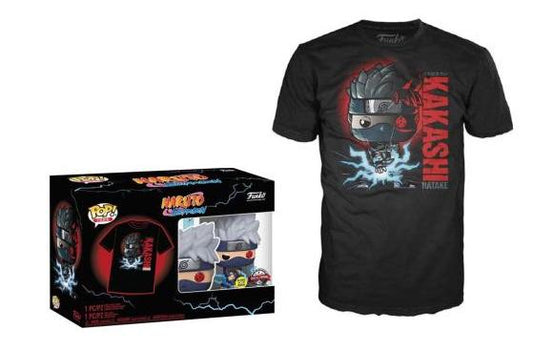 NARUTO - POP N° 822 Kakashi Special Edition GITD + T-Shirt - S