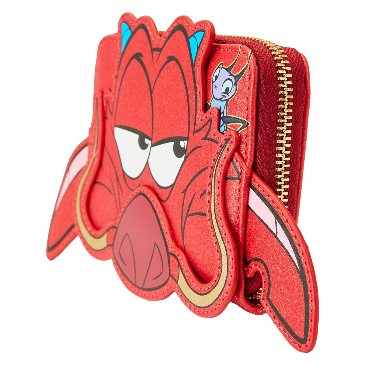 MULAN - Mushu Glitter "25ème Anniv." - Portefeuille Cosplay LoungeFly