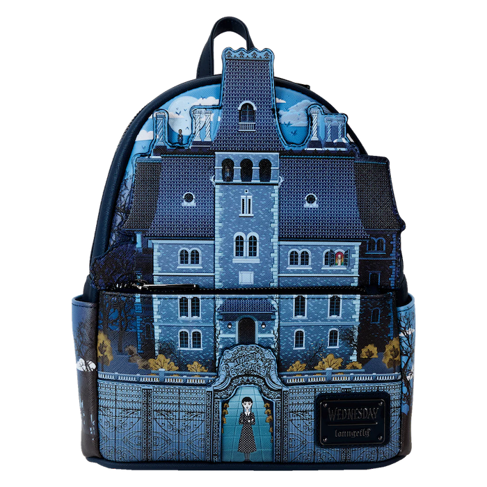 MERCREDI - Nevermore Academy - Mini Sac à Dos LoungeFly