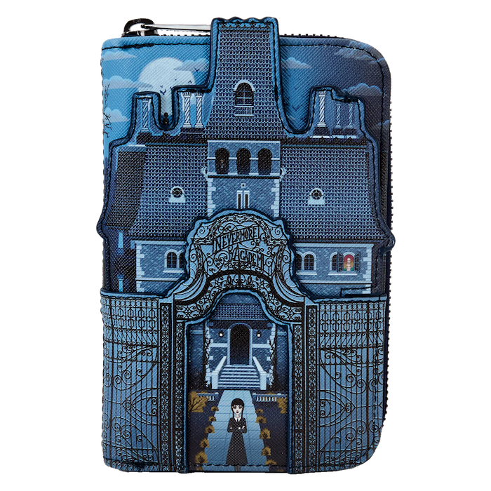 MERCREDI - Chateau Nevermore - Portefeuille LoungeFly