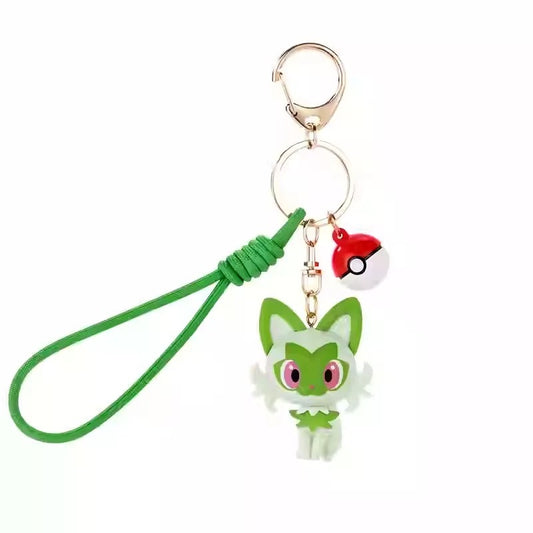 Pokemon Funism Keychain Porte Cle Poussacha Spigatito
