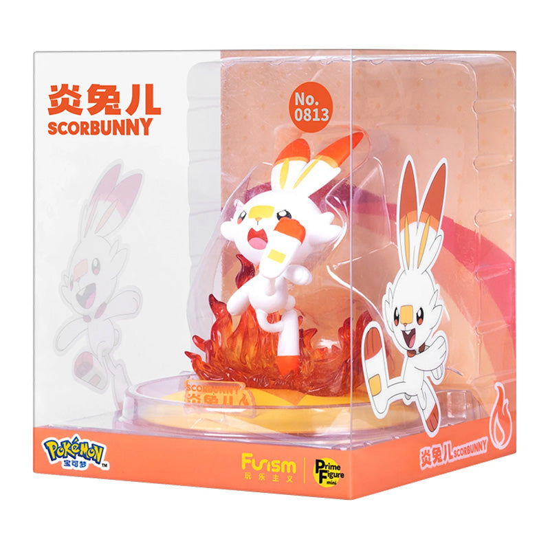 Pokémon - Funism Prime Figure Mini : Scorbunny Flambino 0833 10cm