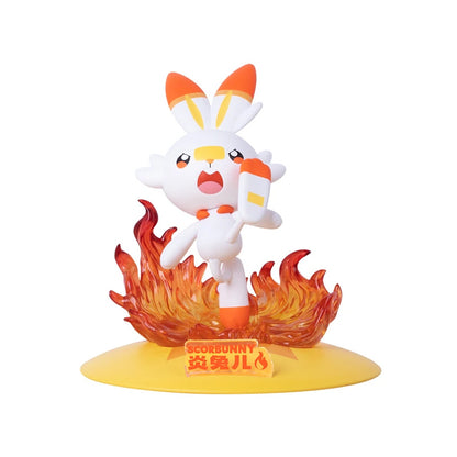 Pokémon - Funism Prime Figure Mini : Scorbunny Flambino 0833 10cm