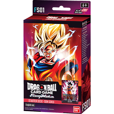 Dragon Ball Super Card Game Fusion World - Starter deck FS01 : Son Goku (English)