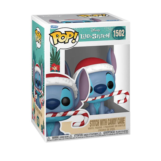 DISNEY - Lilo & Stitch - POP N° 1502 - Stitch Holiday Stitch Candy Cane
