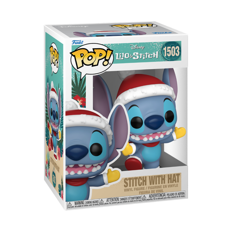 DISNEY - Lilo & Stitch - POP N° 1503 - Holiday Stitch Hat