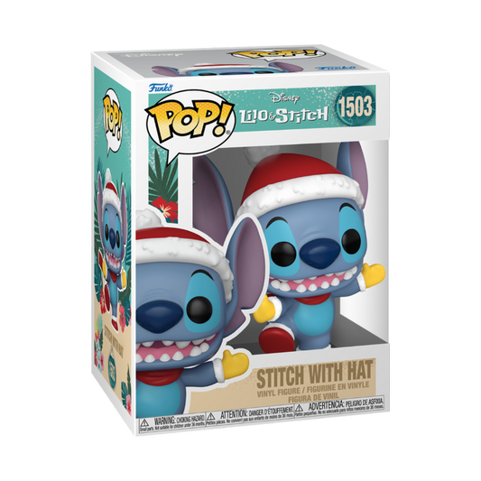 DISNEY - Lilo & Stitch - POP N° 1503 - Holiday Stitch Hat