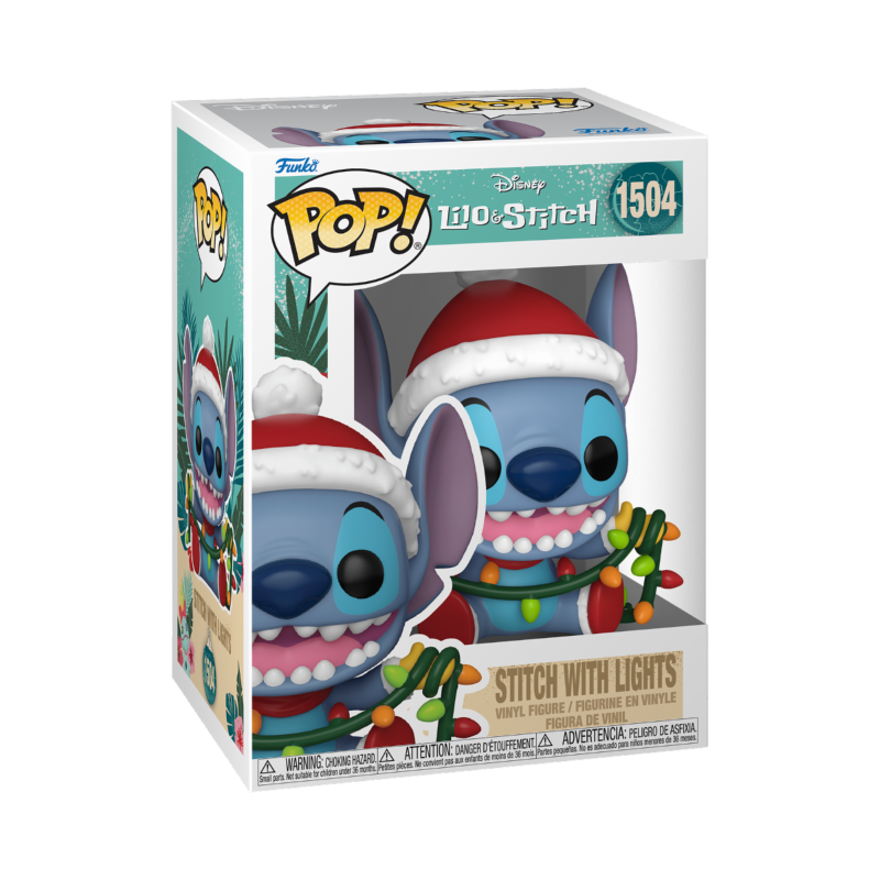 DISNEY - Lilo & Stitch - POP N° 1504 - Holiday Stitch Lights
