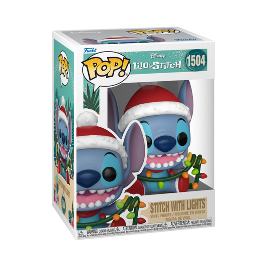 DISNEY - Lilo & Stitch - POP N° 1504 - Holiday Stitch Lights