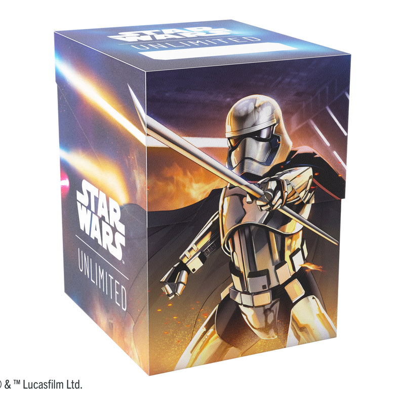 GameGenic / Star Wars Unlimited - Deck box soft crate Captain Phasma/Stormtrooper