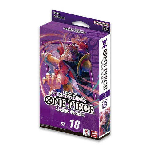 One Piece Card Game - Starter Deck ST18 : Monkey D Luffy purple/mauve (English)