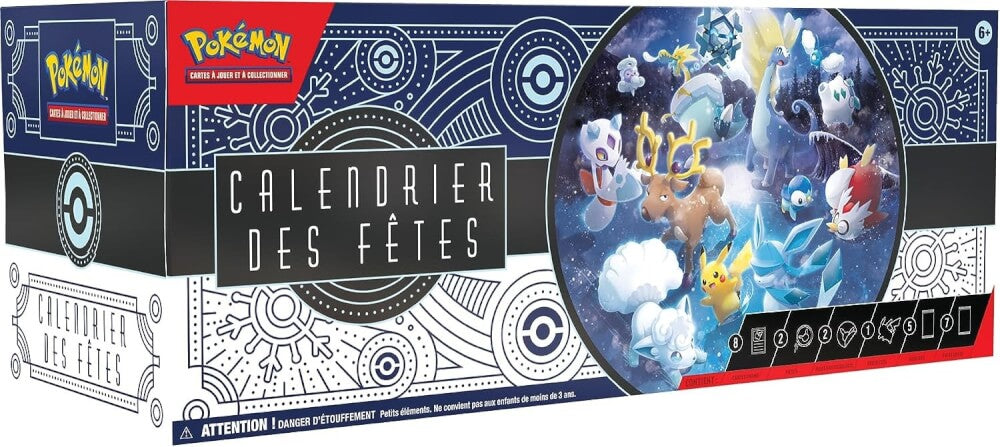 Pokémon - Calendrier des fêtes 2023 (français)