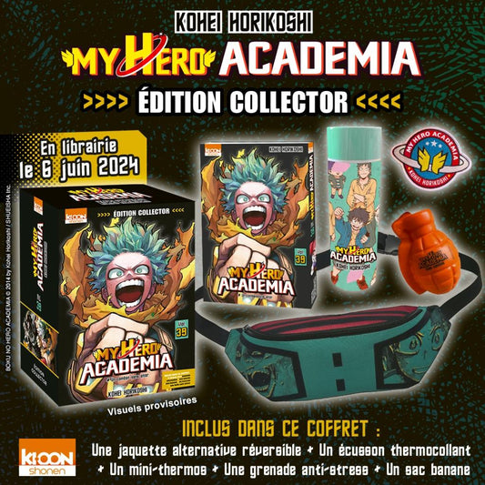 MY HERO ACADEMIA - Tome 39 - EDITION COLLECTOR