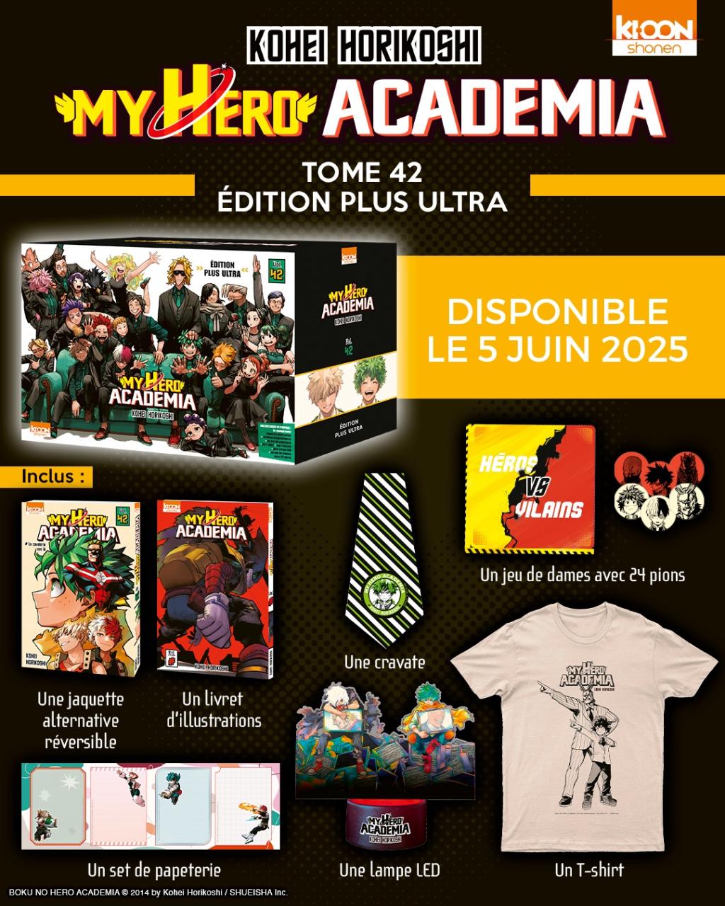 MY HERO ACADEMIA - Tome 42 - PLUS ULTRA COLLECTOR
