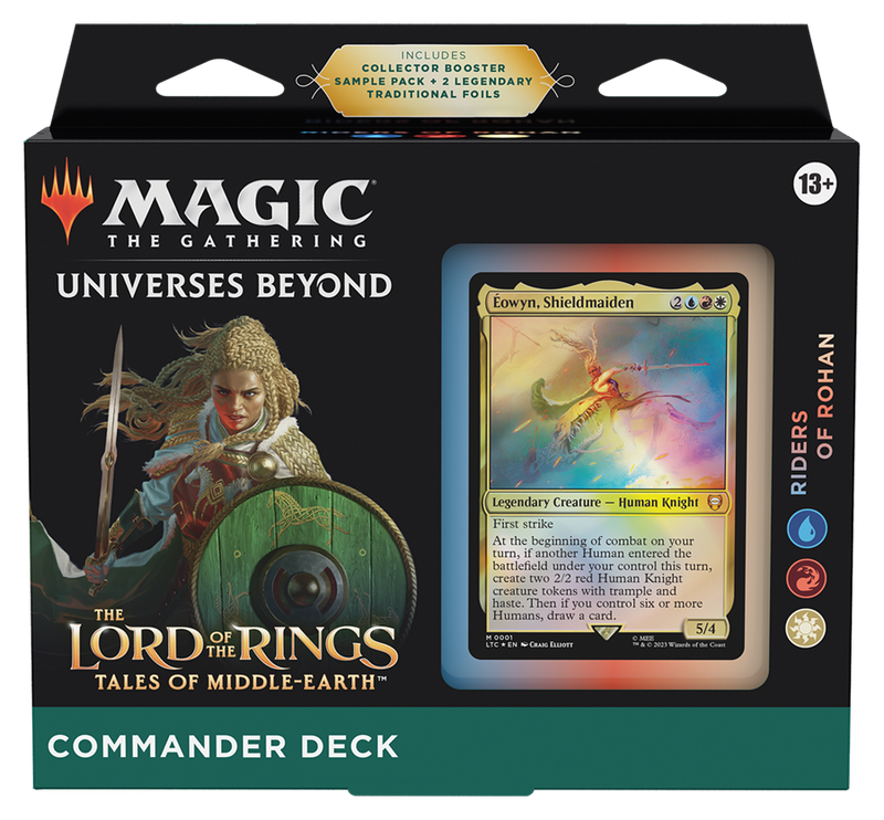 Magic the Gathering - Lord of the Rings - Commander deck : Riders of Rohan (English)