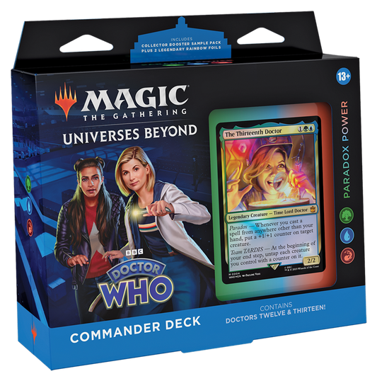 Magic the Gathering - Universes Beyond : Doctor Who - Commander Deck : Paradox power (English)