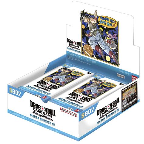 Dragon Ball Super Card Game Fusion World SB02 - Manga Booster 02 - Display 24 boosters (English)