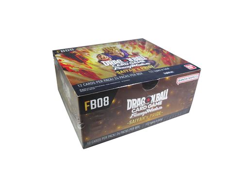 Dragon Ball Super Card Game Fusion World - Sayan's Pride FB08 - Display 24 boosters (English)